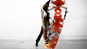 Dancer Wenchi Su improvising with MovISee                    